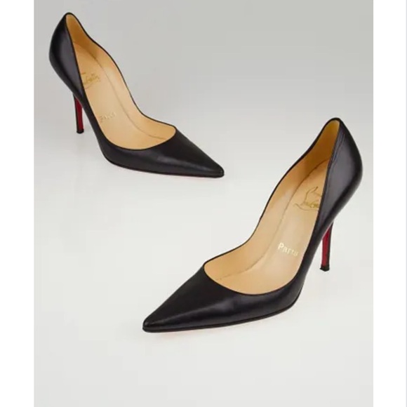 Christian Louboutin Shoes - Christian Louboutin Black and Red Heels